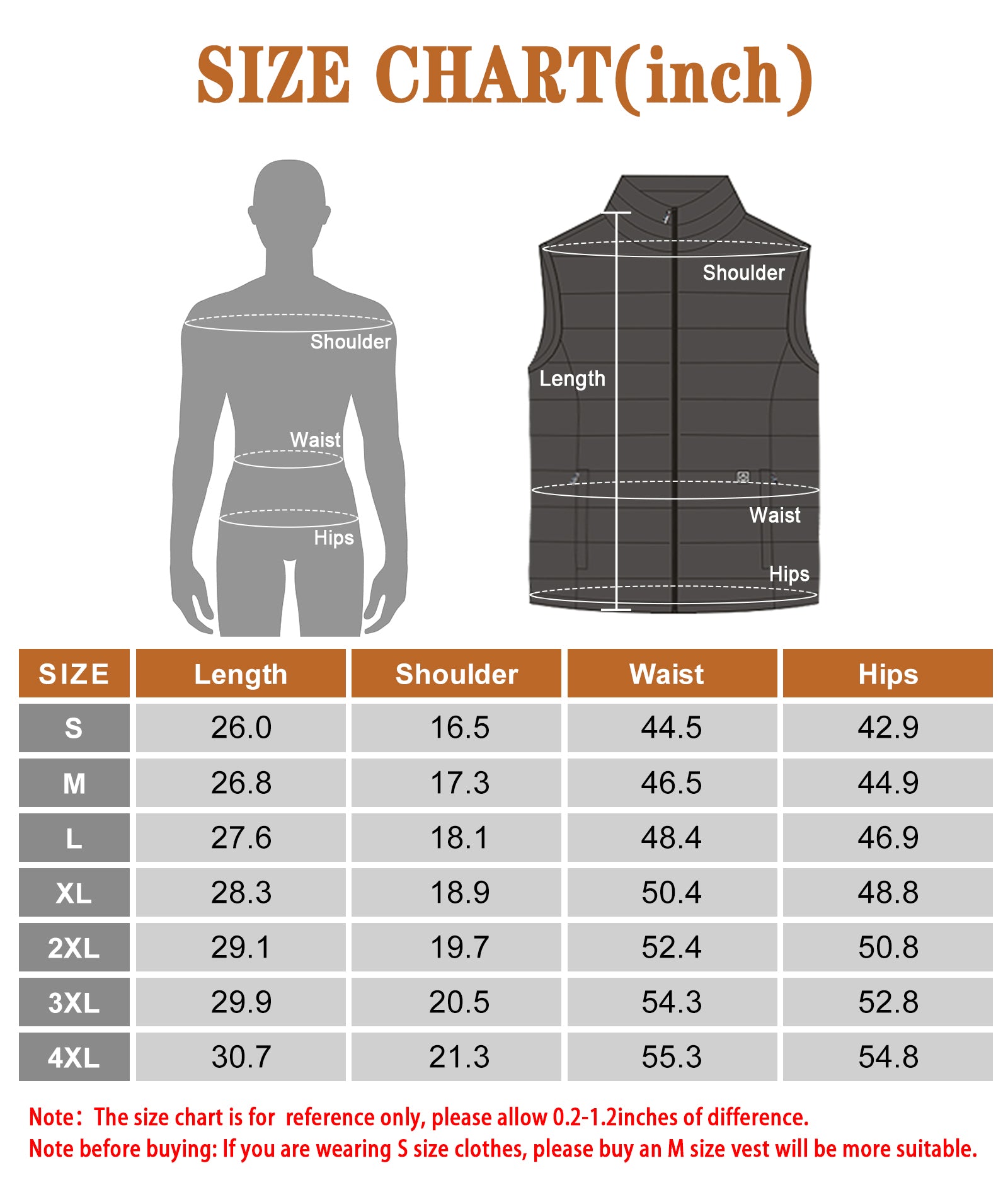 UUPALEE Heated Apparel Lightweight with Battery Pack
